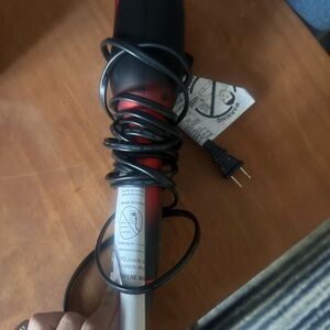 Red and Black Hair Styling Tool